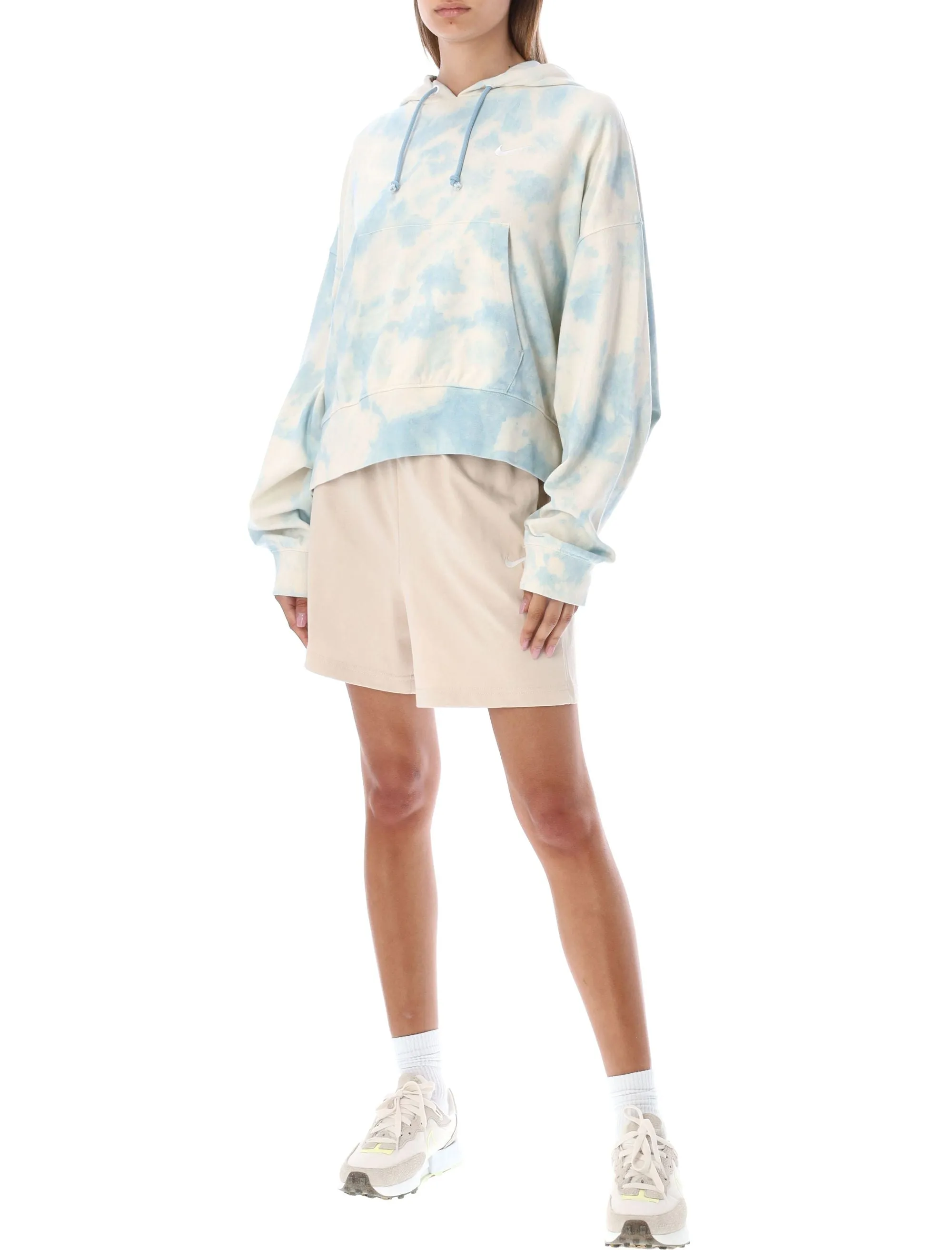 Nike Tie-Dyed Drawstring Hoodie