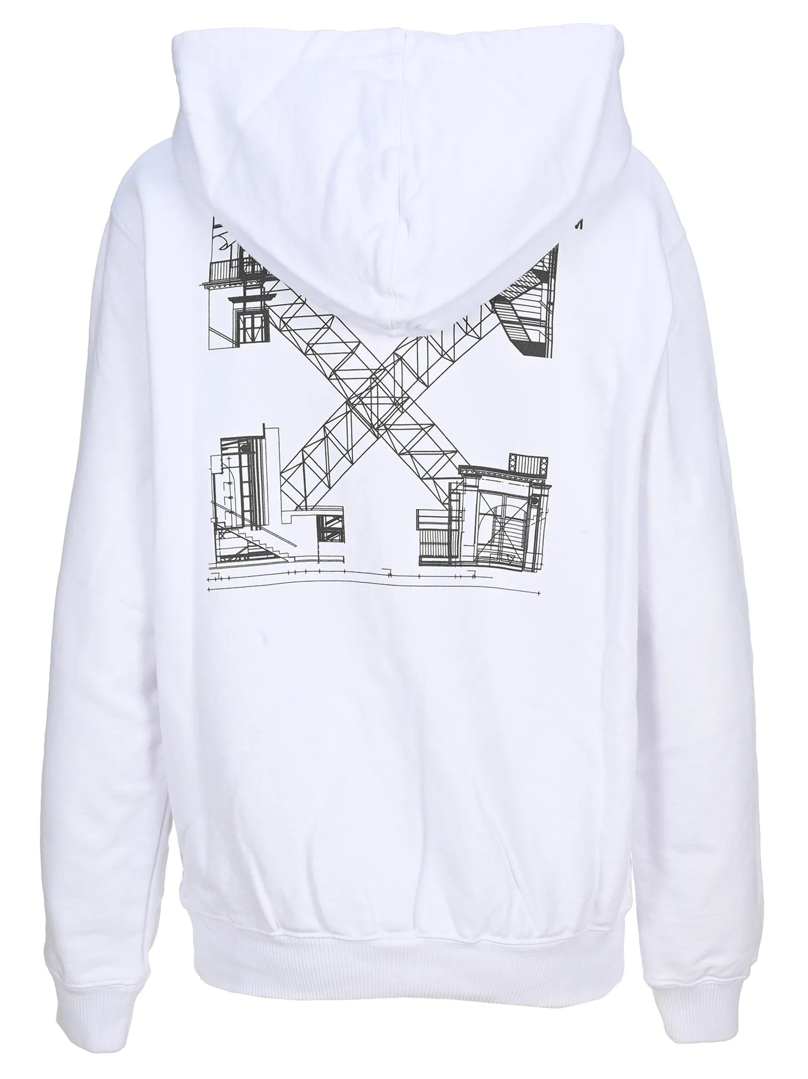Off-White Arrow Print Hoodie