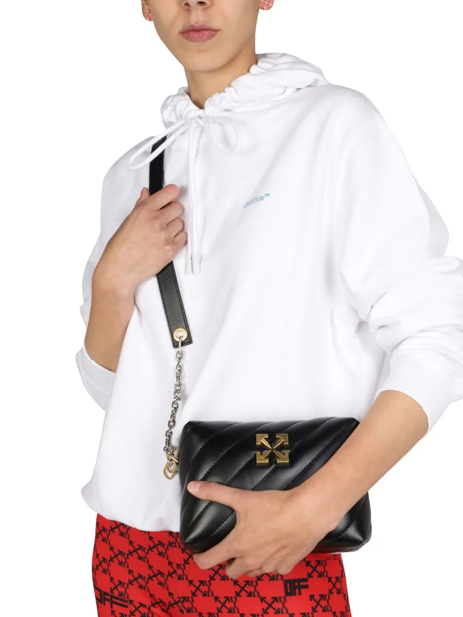 Off-White Arrow Printed Drawstring Hoodie