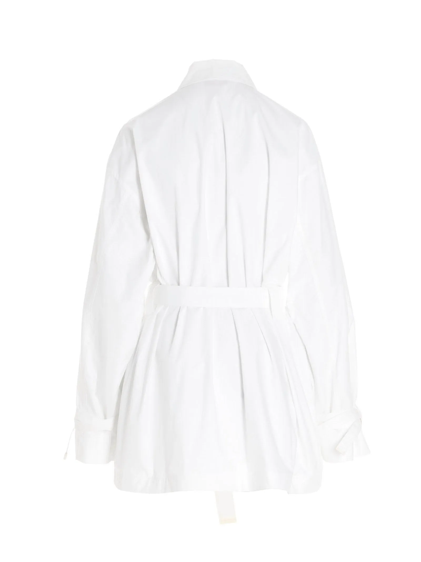 Off-White Belted Cargo Shirt Dress