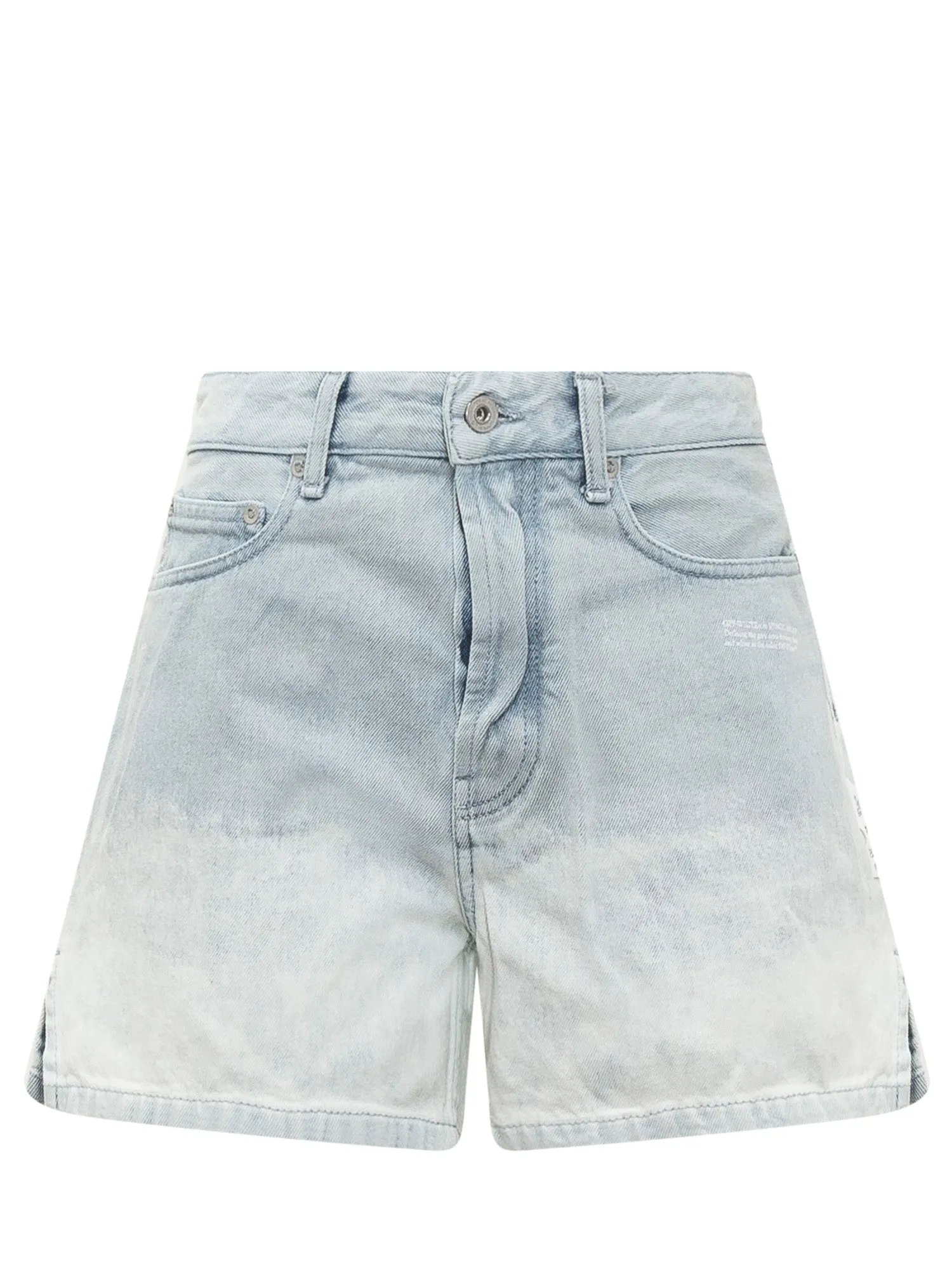 Off-White Degrade Denim Shorts