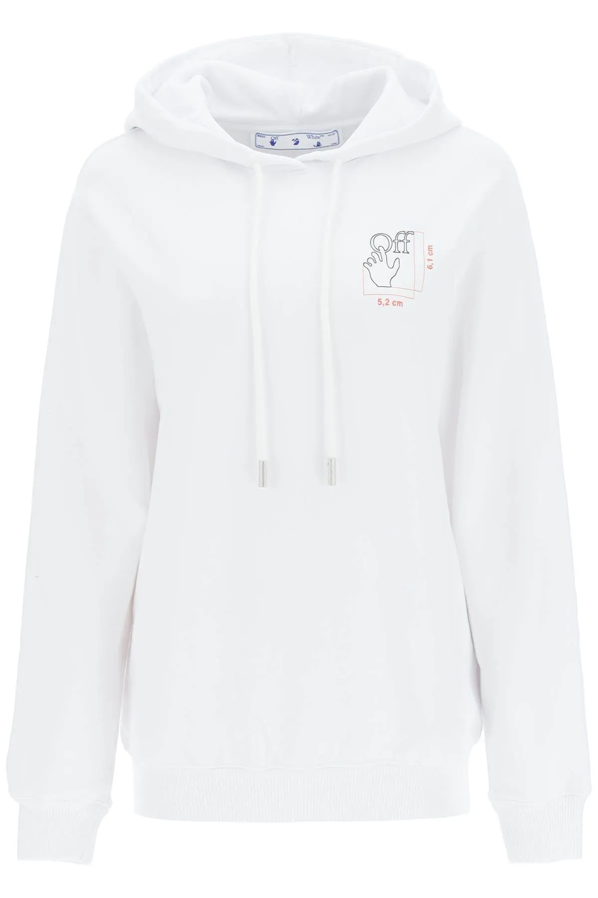 Off-White Hand Logo Printed Hoodie