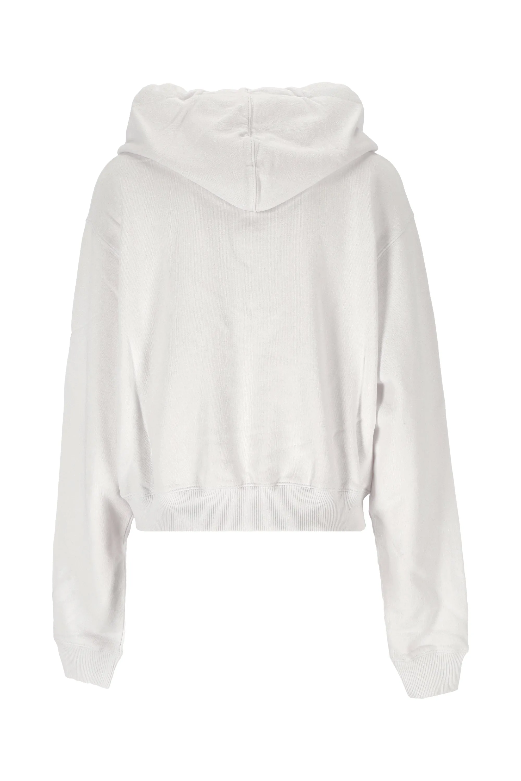 Off-White Logo Printed Drawstring Hoodie