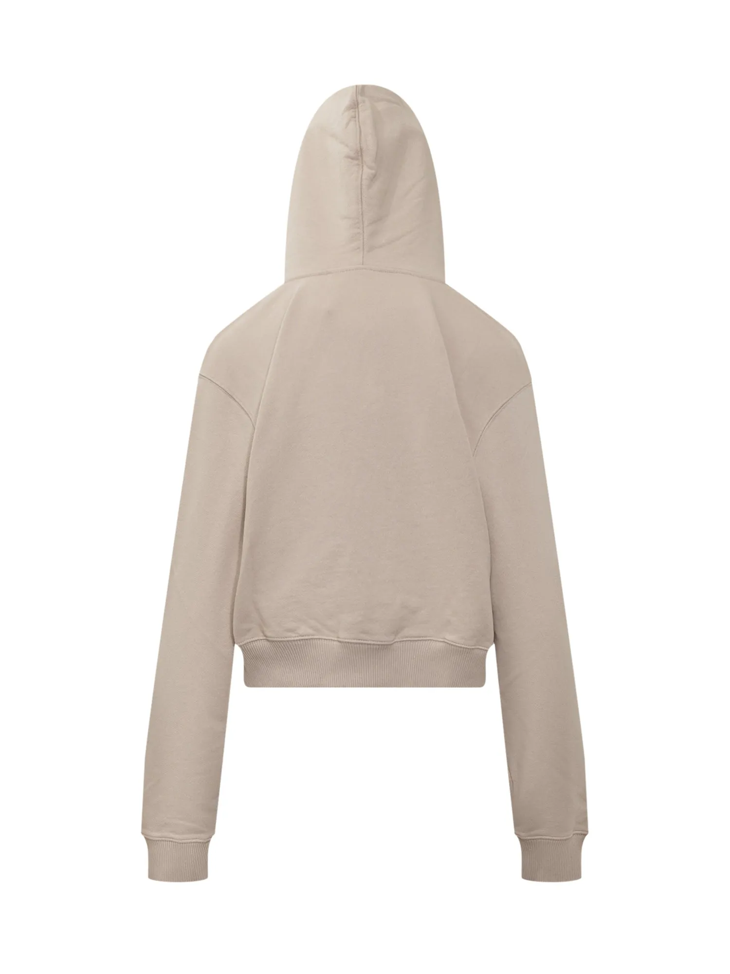 Off-White Logo Printed Drawstring Hoodie
