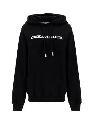 Off-White Logo Printed Hoodie