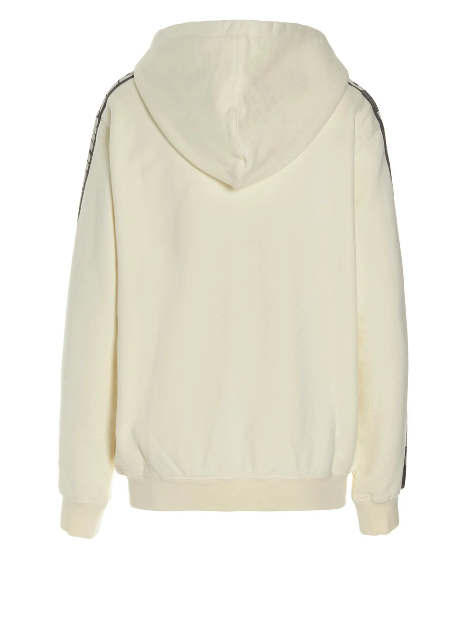 Off-White Logo Tape Drawstring Hoodie