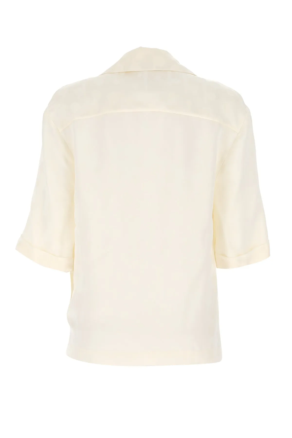 Off-White Polka Dot Short Sleeved Shirt