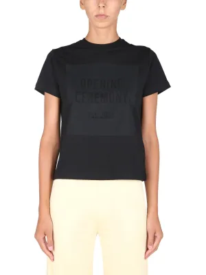 Opening Ceremony Box Logo Printed T-Shirt
