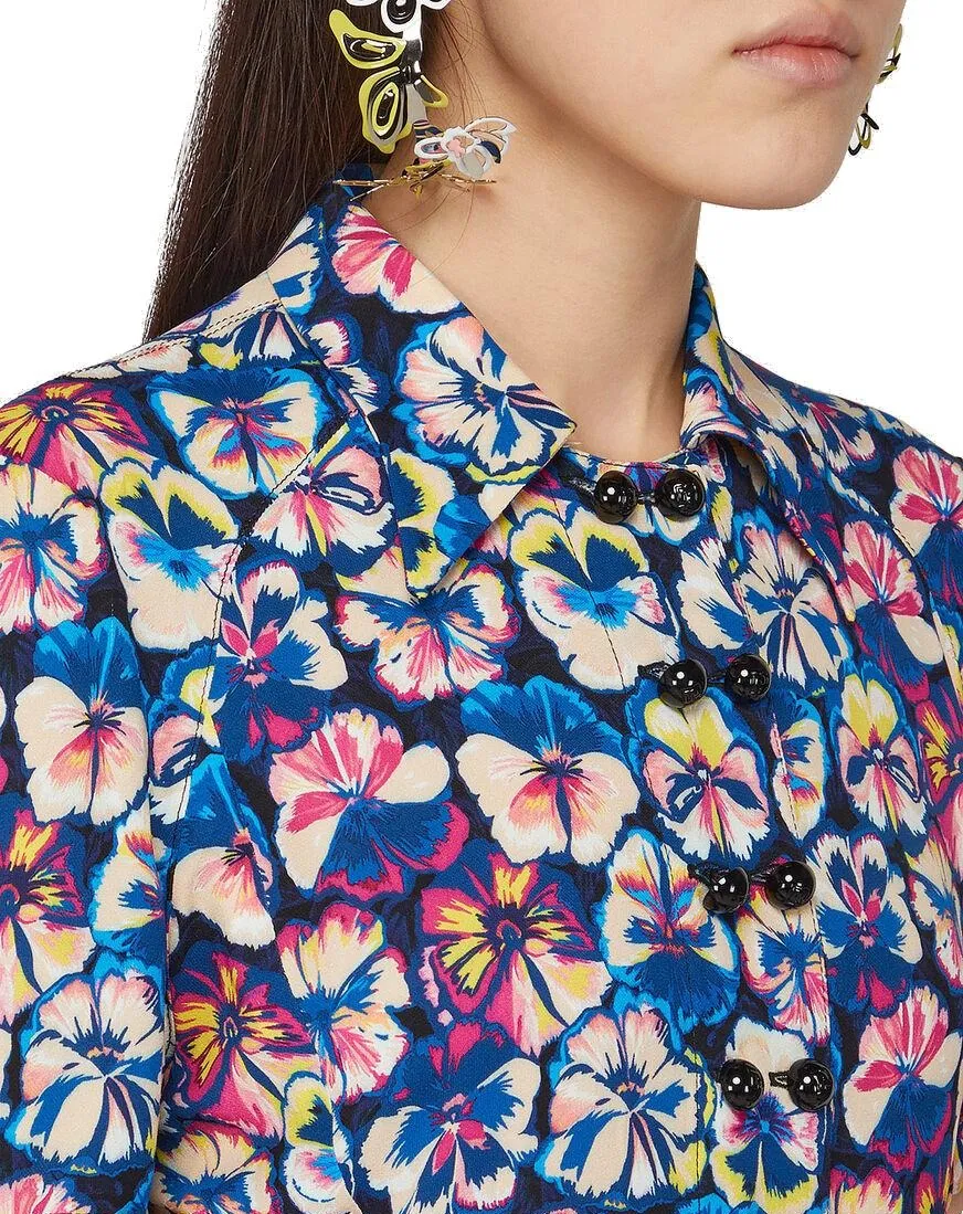 Paco Rabanne Floral Printed Shirt