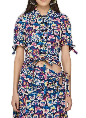 Paco Rabanne Floral Printed Shirt
