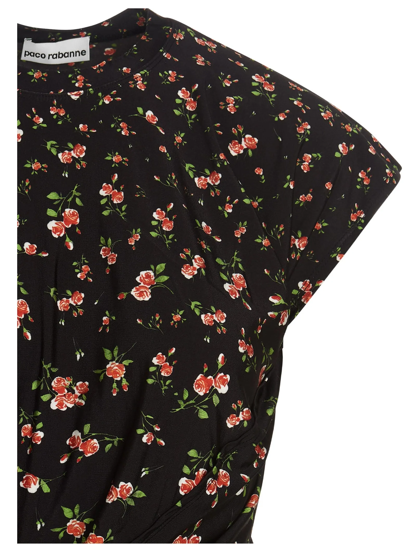Paco Rabanne Floral Printed Top