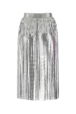 Paco Rabanne High Waisted Midi Skirt