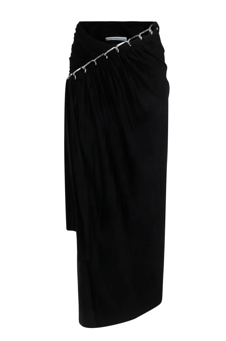 Paco Rabanne Jupe Asymmetrical Midi Skirt