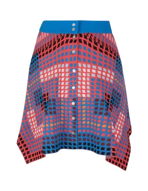 Paco Rabanne Knitted Asymmetrical Skirt