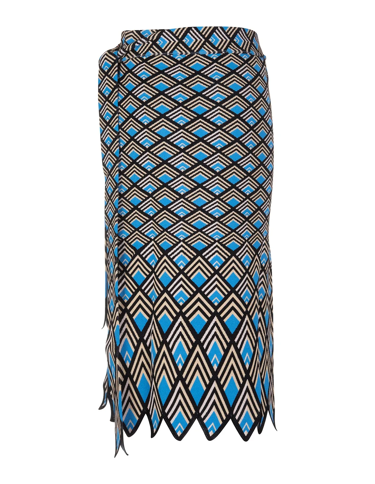 Paco Rabanne Knitted Midi Skirt