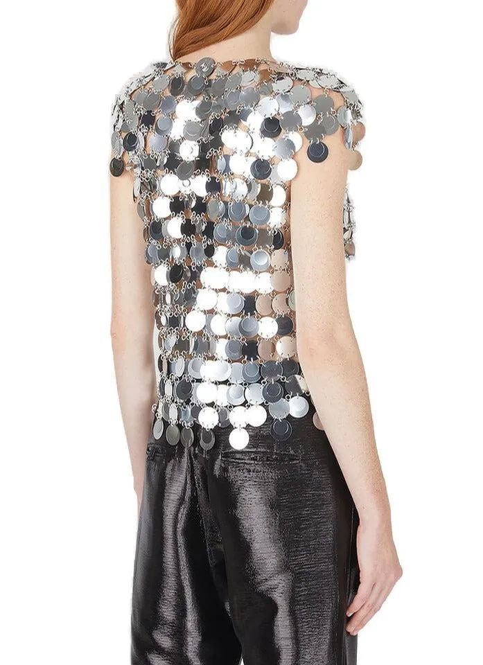 Paco Rabanne Round Discs Top
