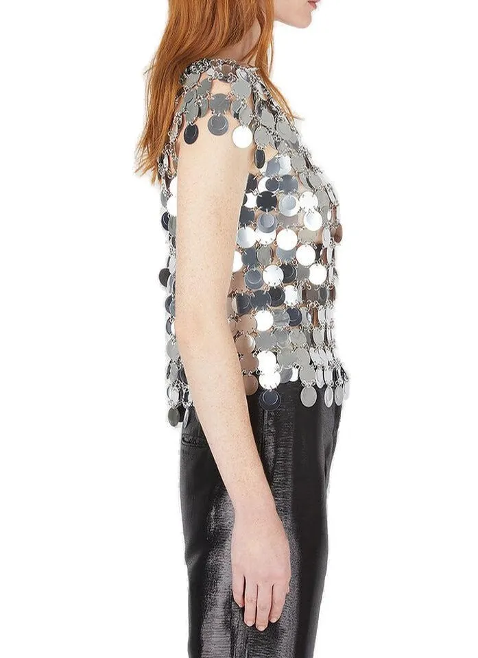 Paco Rabanne Round Discs Top
