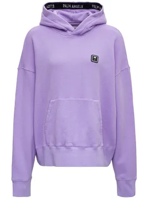 Palm Angels Logo Patch Hoodie