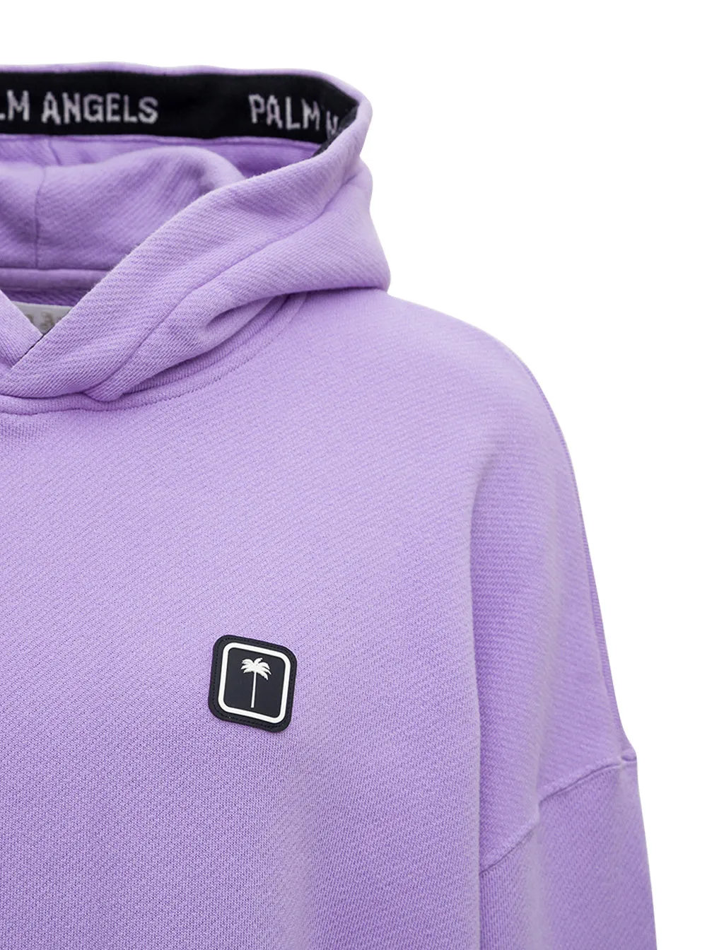 Palm Angels Logo Patch Hoodie