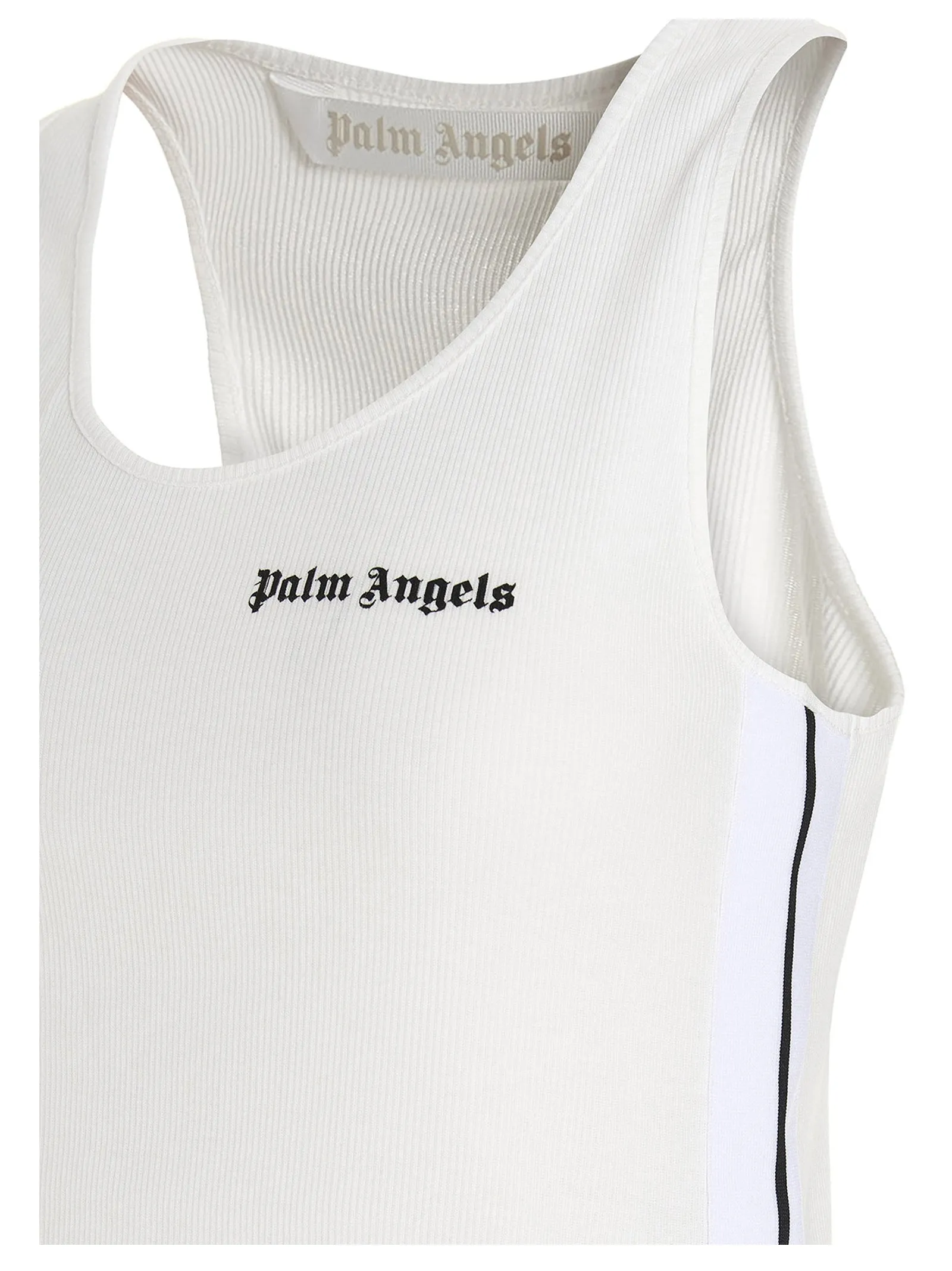 Palm Angels Logo Printed Tank Top