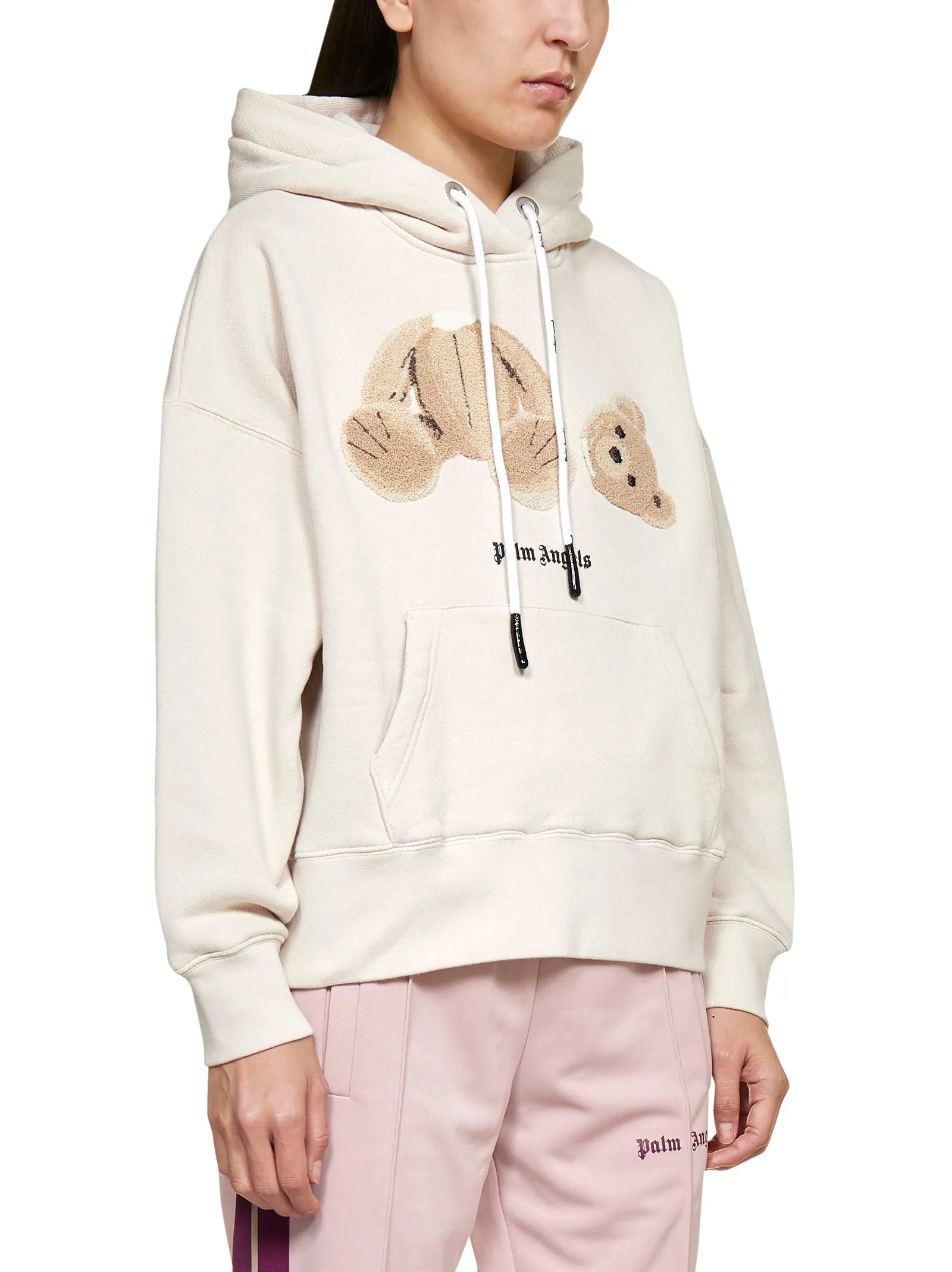 Palm Angels Teddy Bear Patch Hoodie