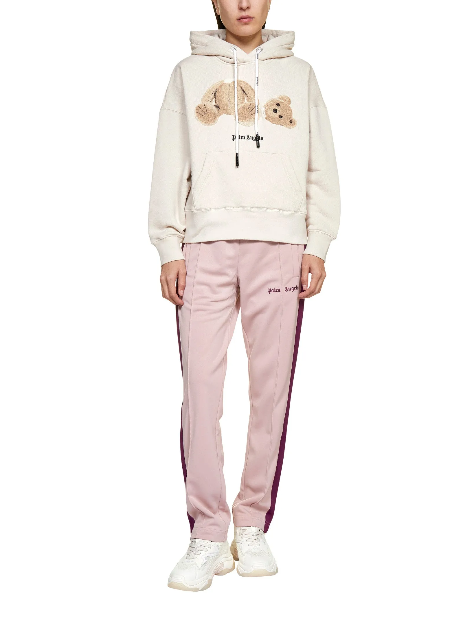 Palm Angels Teddy Bear Patch Hoodie