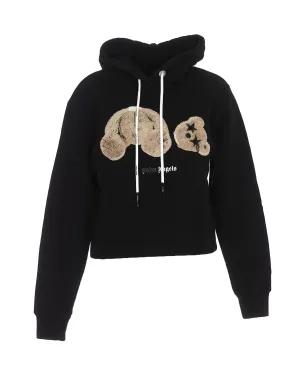 Palm Angels Teddy Embroidered Hoodie