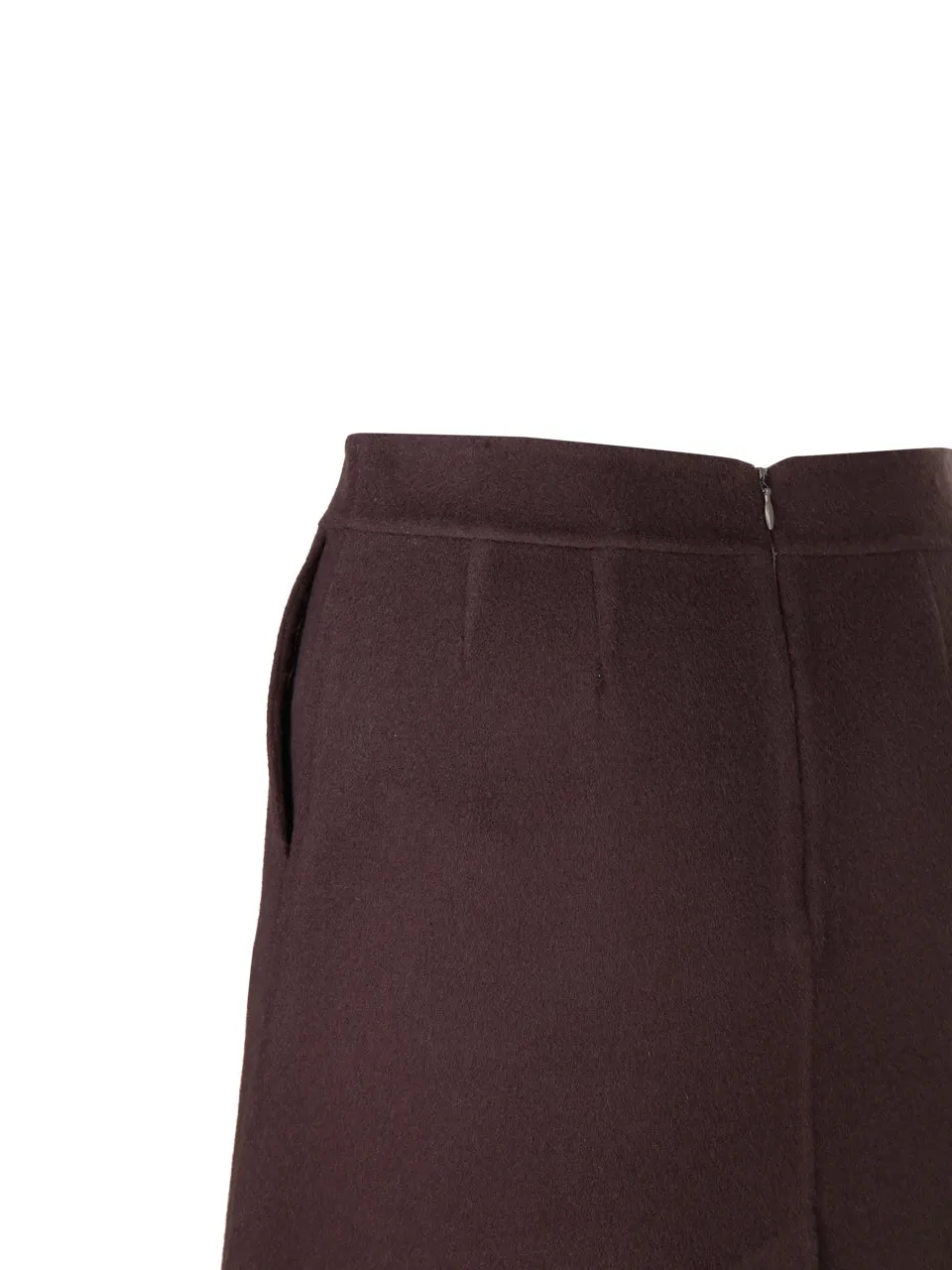 P.A.R.O.S.H. Back-Slit Zipped Skirt