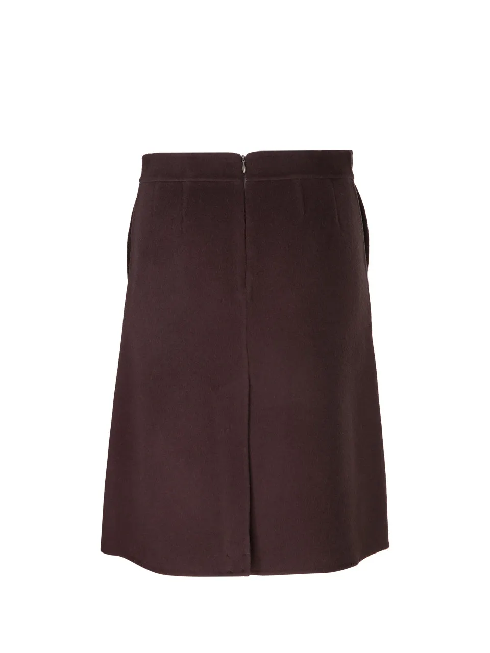 P.A.R.O.S.H. Back-Slit Zipped Skirt
