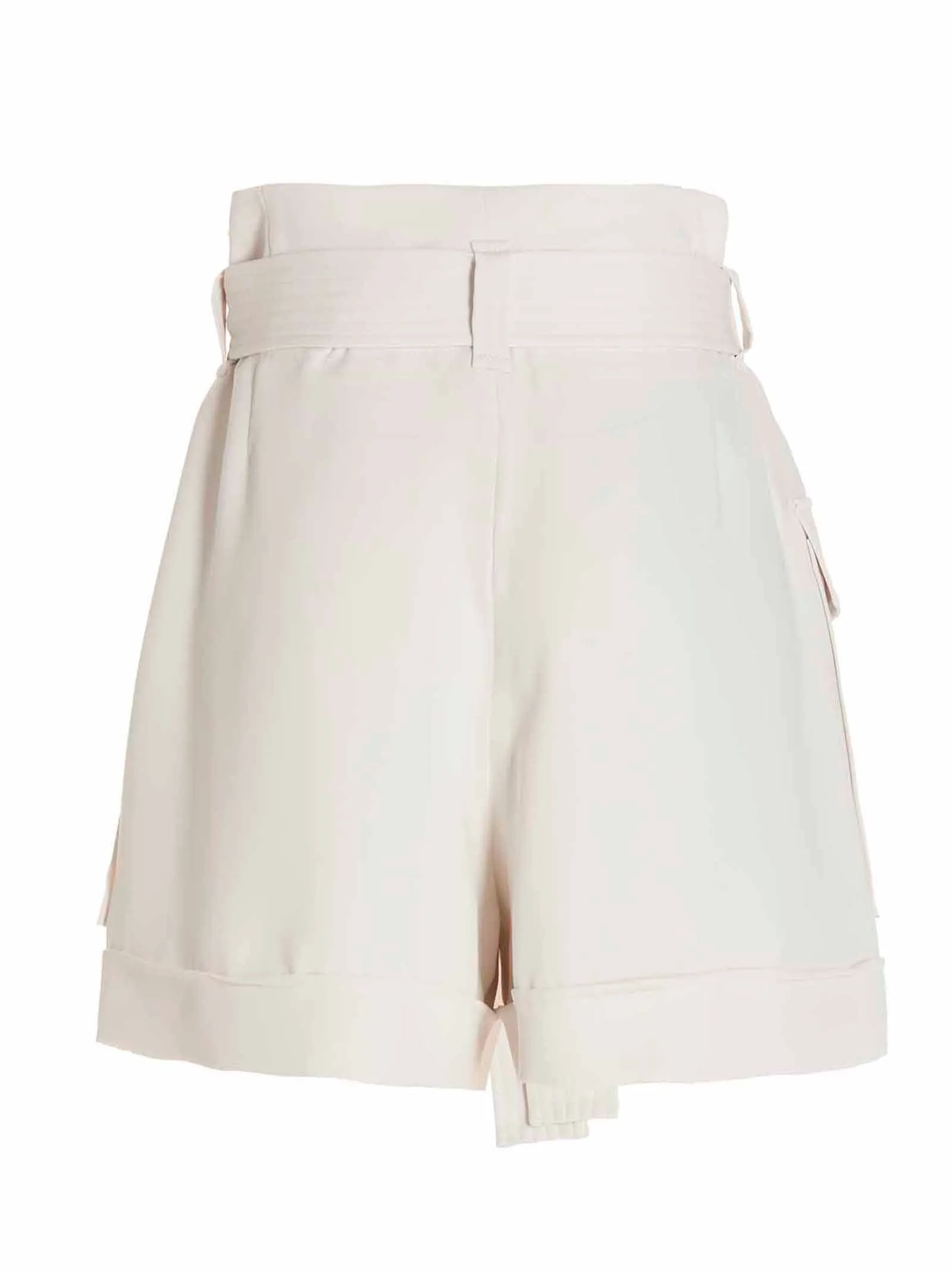 P.A.R.O.S.H. Belted Waist Cargo Shorts