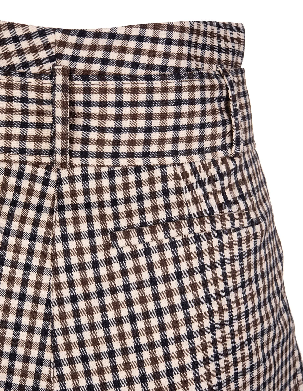 P.A.R.O.S.H. Checked Belted Shorts