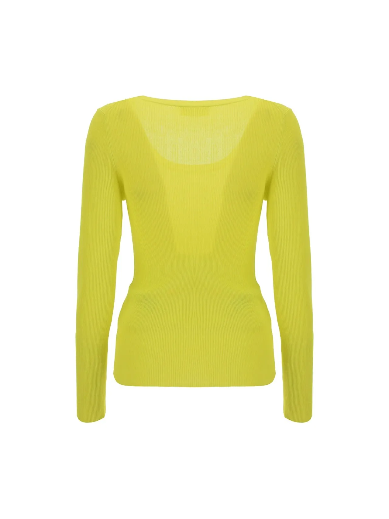 P.A.R.O.S.H. Crewneck Ribbed Top
