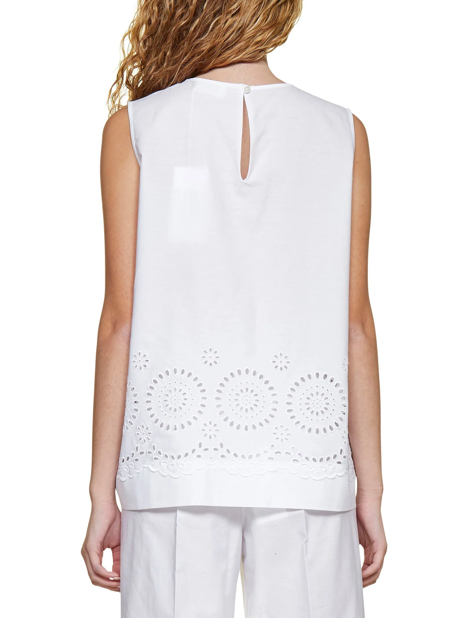 P.A.R.O.S.H. Crewneck Sleeveless Top