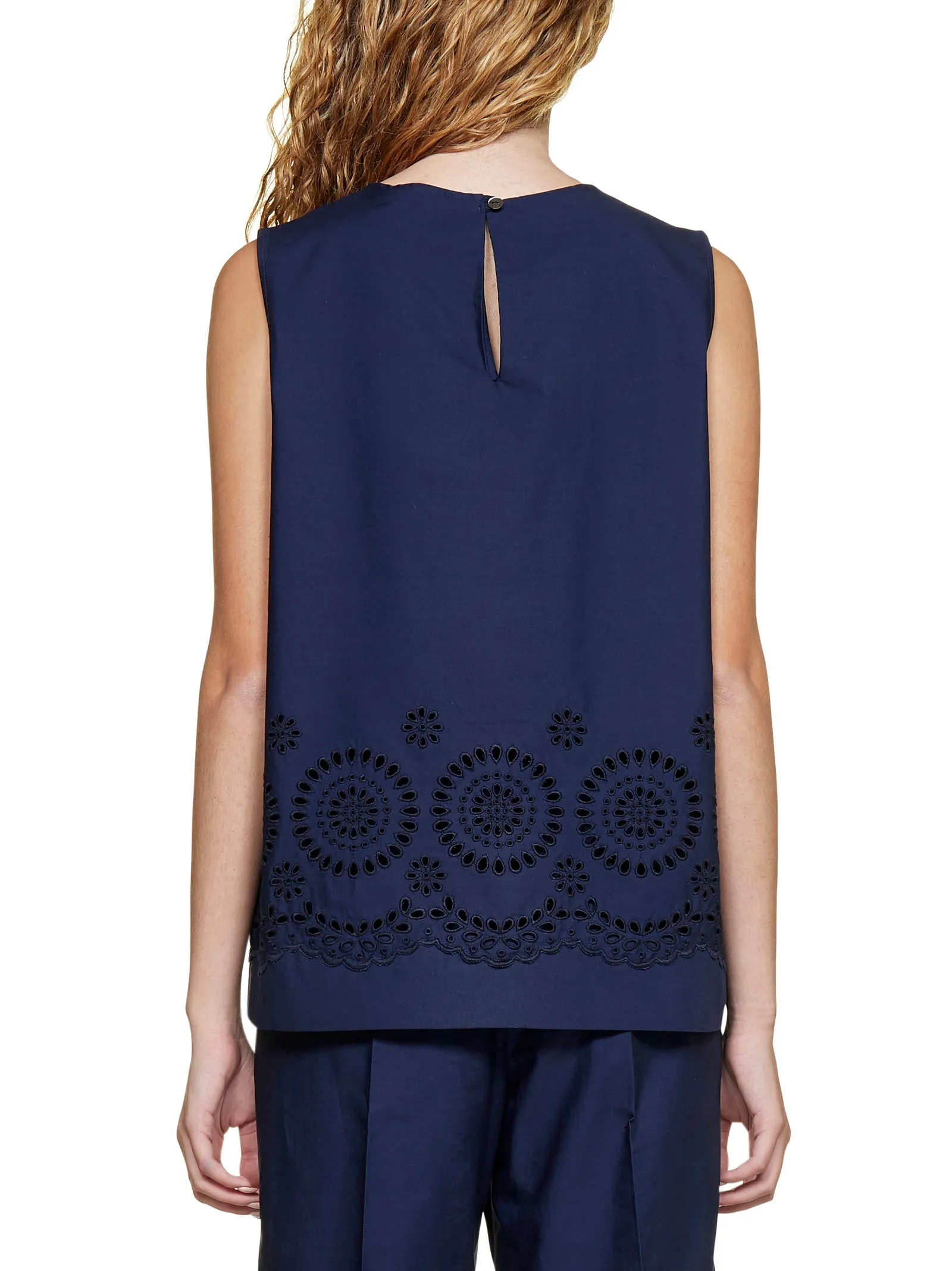 P.A.R.O.S.H. Crewneck Sleeveless Top