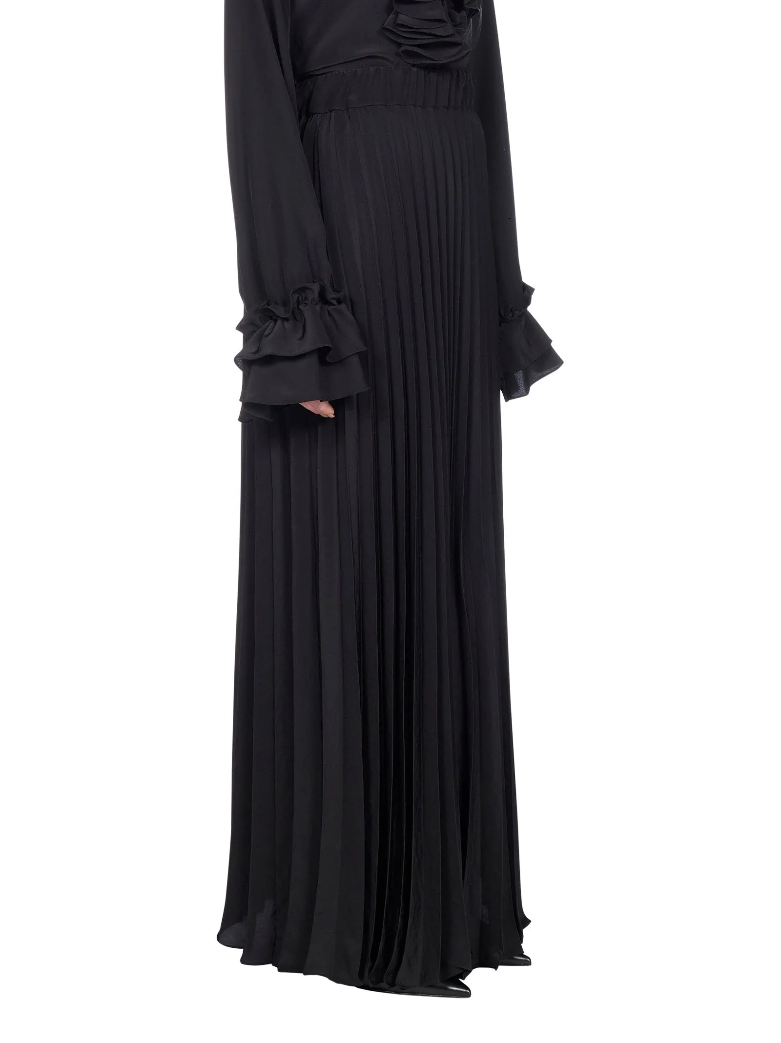 P.A.R.O.S.H. Pleated Ankle Length Skirt