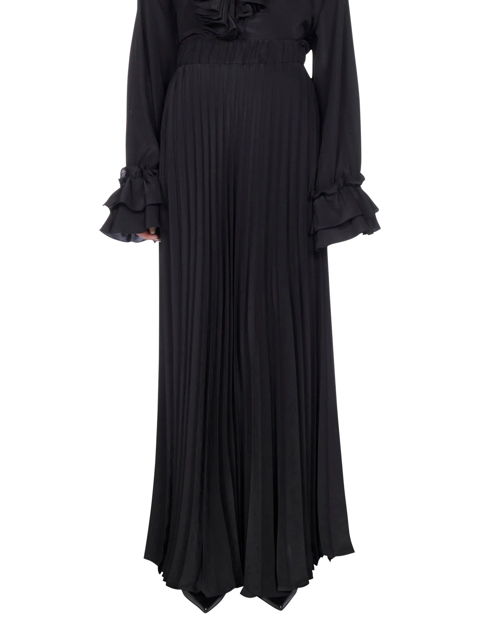 P.A.R.O.S.H. Pleated Ankle Length Skirt