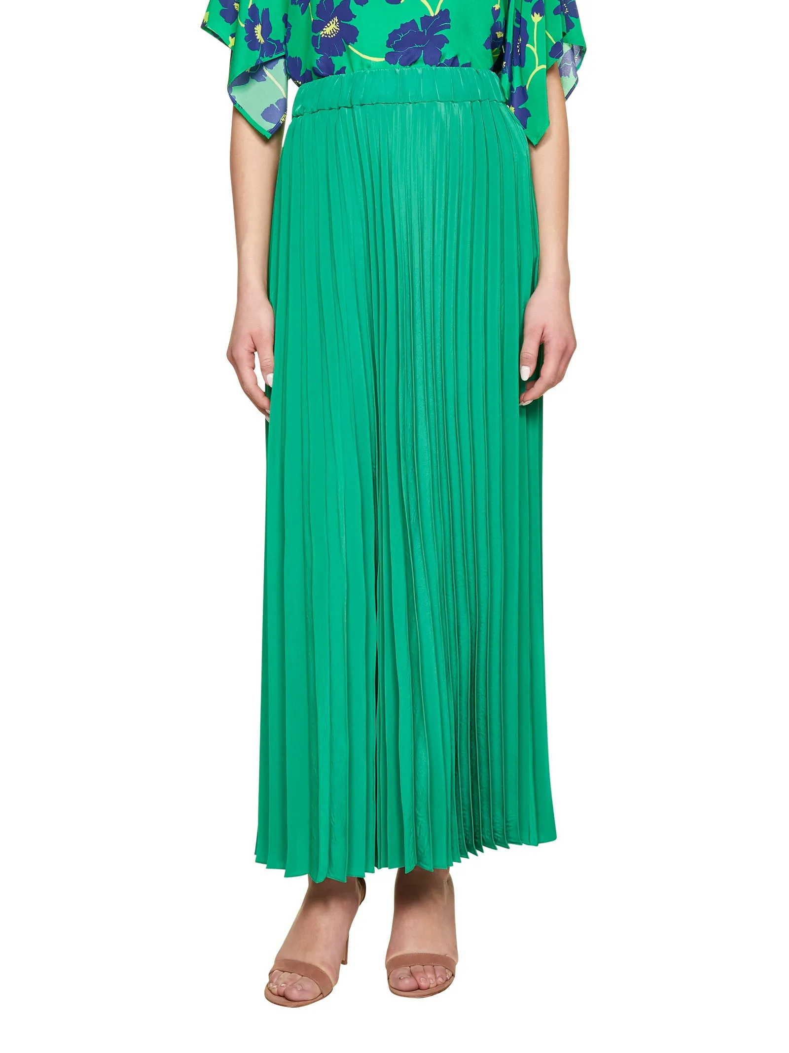 P.A.R.O.S.H. Pleated Maxi Skirt