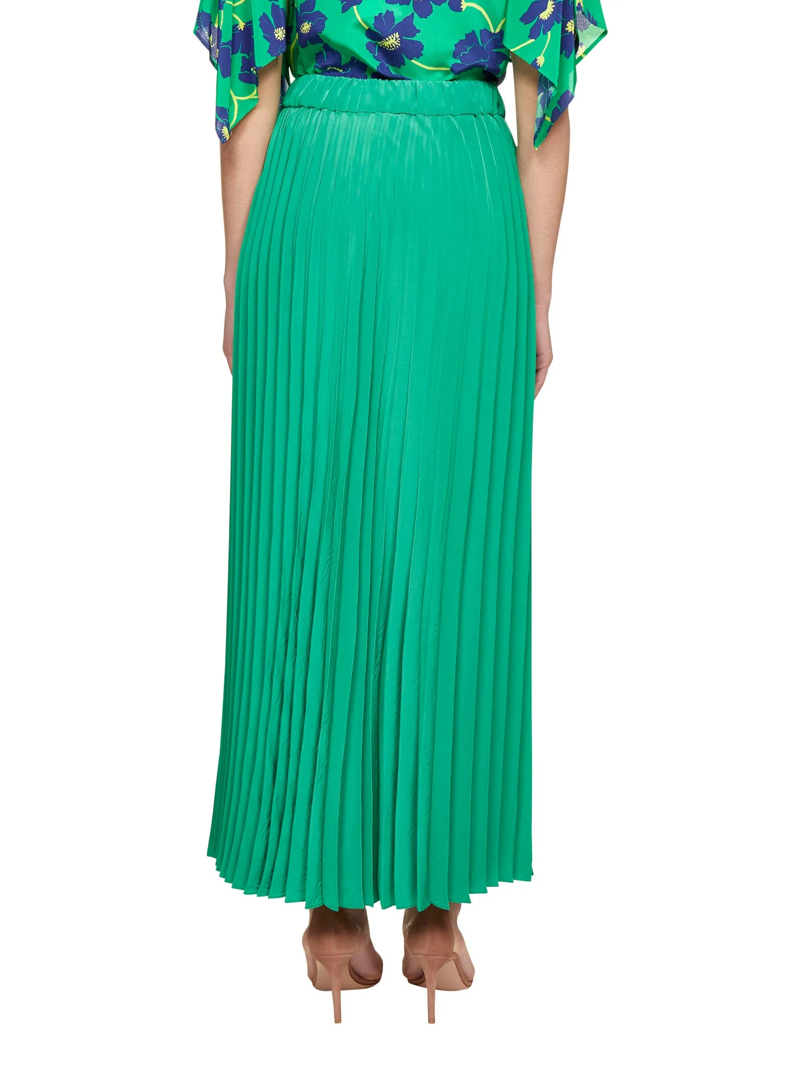 P.A.R.O.S.H. Pleated Maxi Skirt
