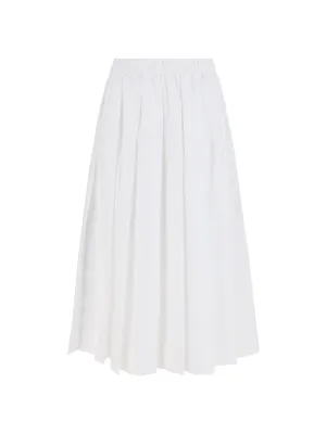 P.A.R.O.S.H. Pleated Midi Skirt