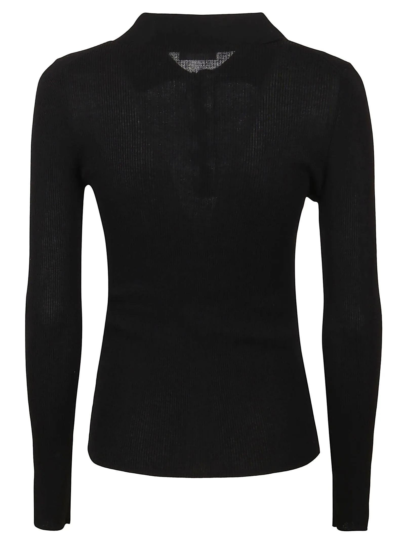 P.A.R.O.S.H. Polo Collar Knit Top