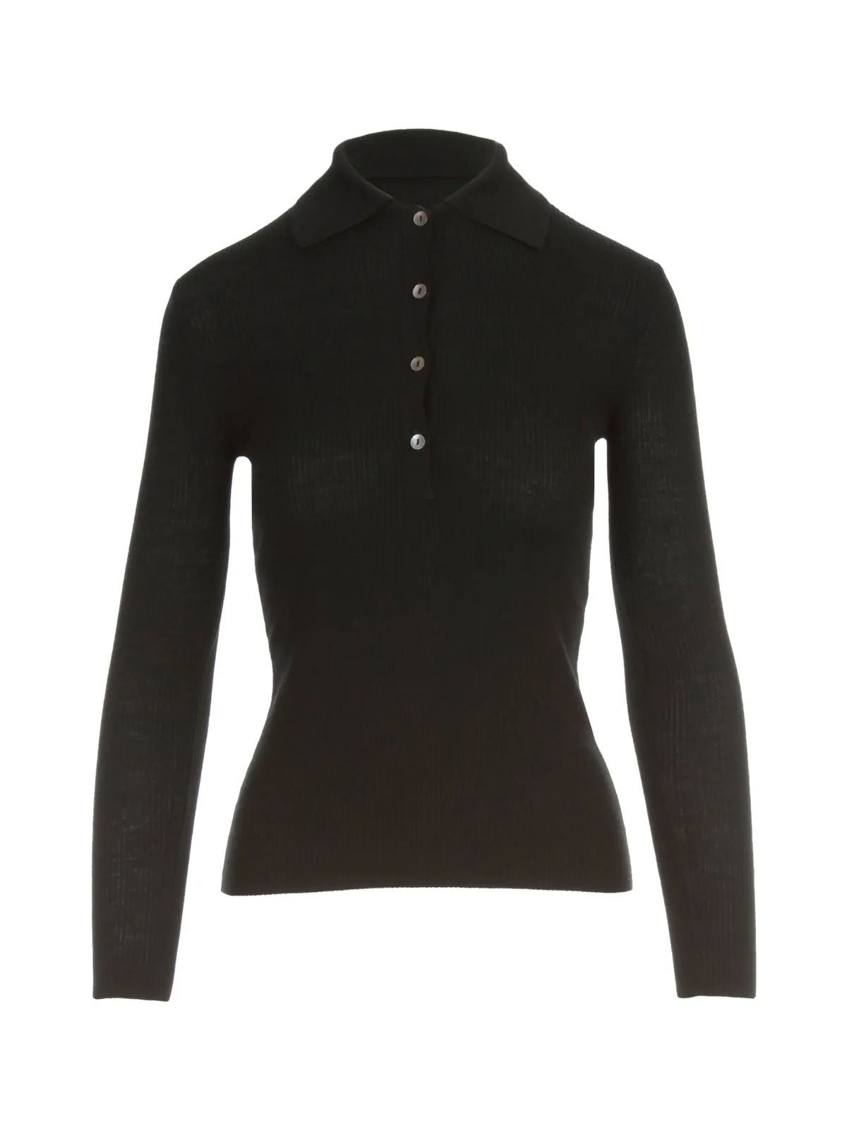 P.A.R.O.S.H. Slim Fit Knitted Polo Shirt