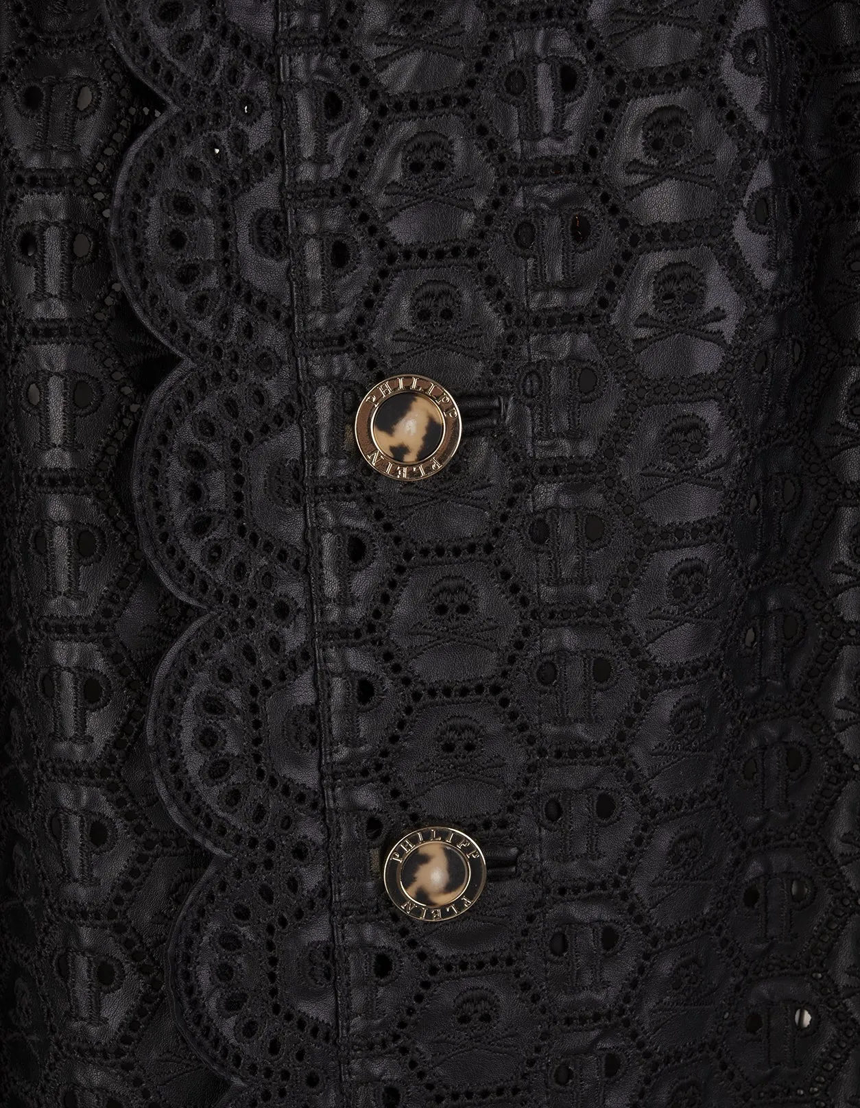 Philipp Plein Monogram Patterned Maxi Skirt