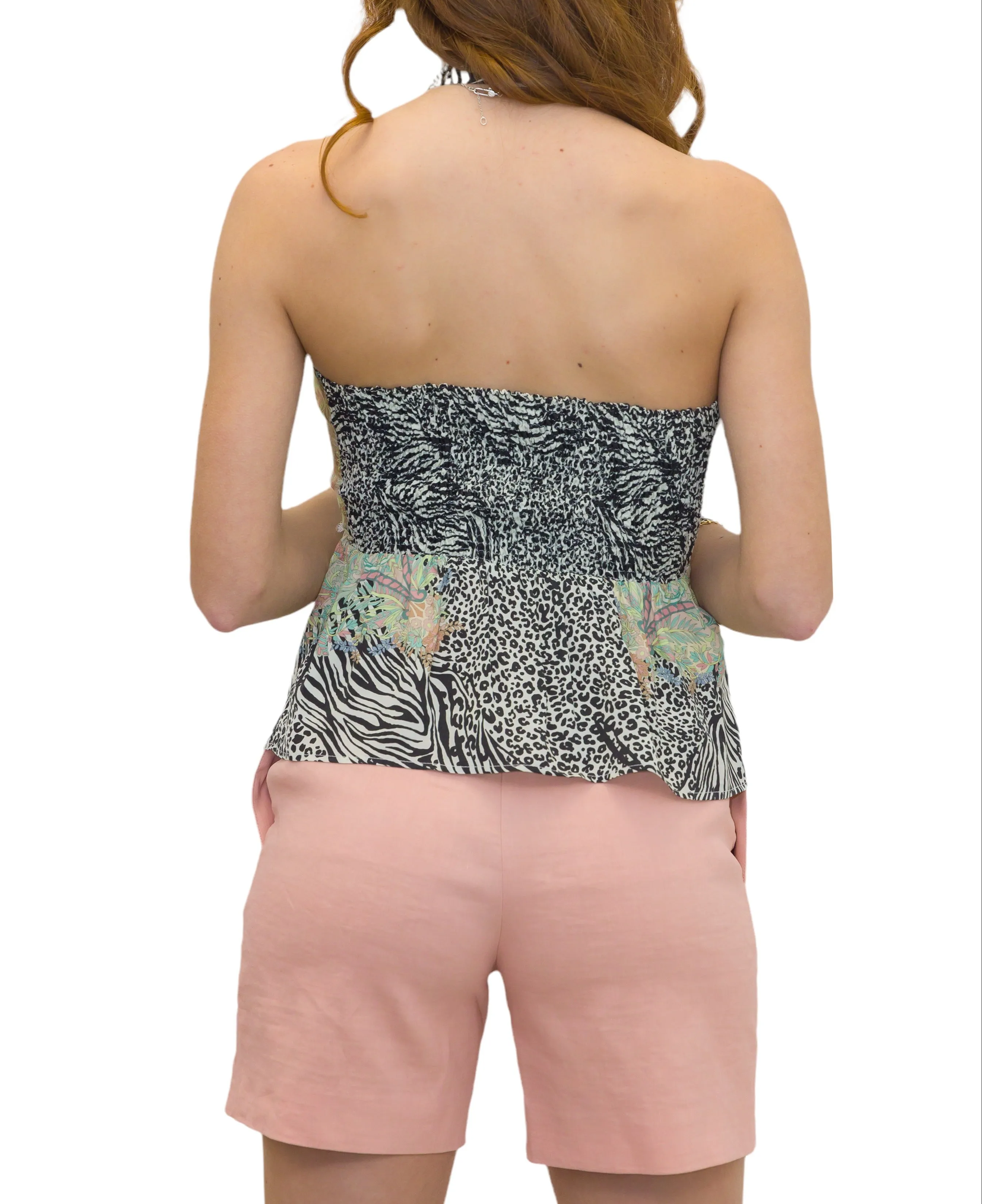 Pinko Bow Detailed Halterneck Top