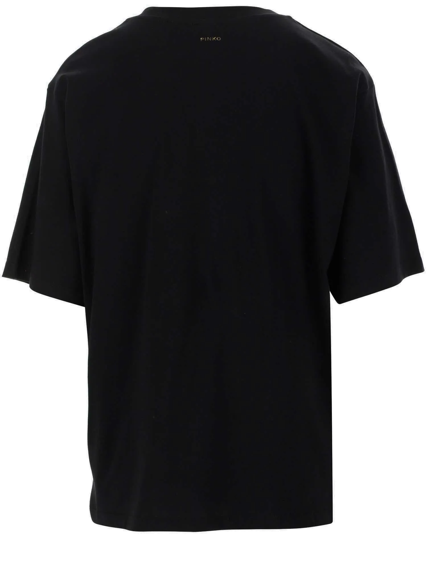 Pinko Logo Detailed Crewneck T-Shirt