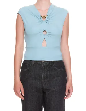 Pinko Logo Plaque Tank Top