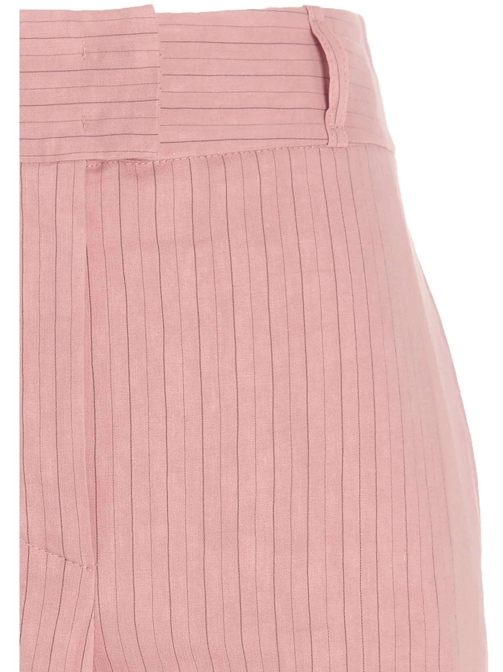 Pinko Pinstripe Printed Shorts