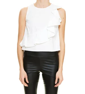 Pinko Ruched Detail Sleeveless Top