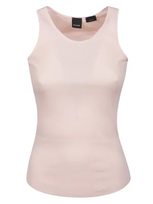 Pinko Scoop Neck Knitted Tank Top
