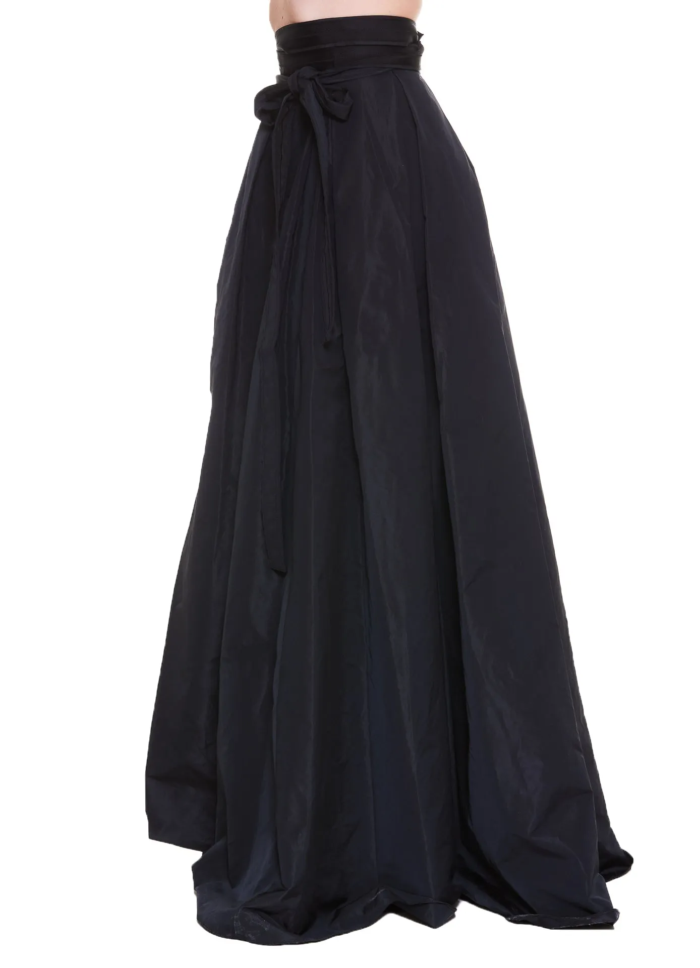 Pinko Taffeta Maxi Skirt