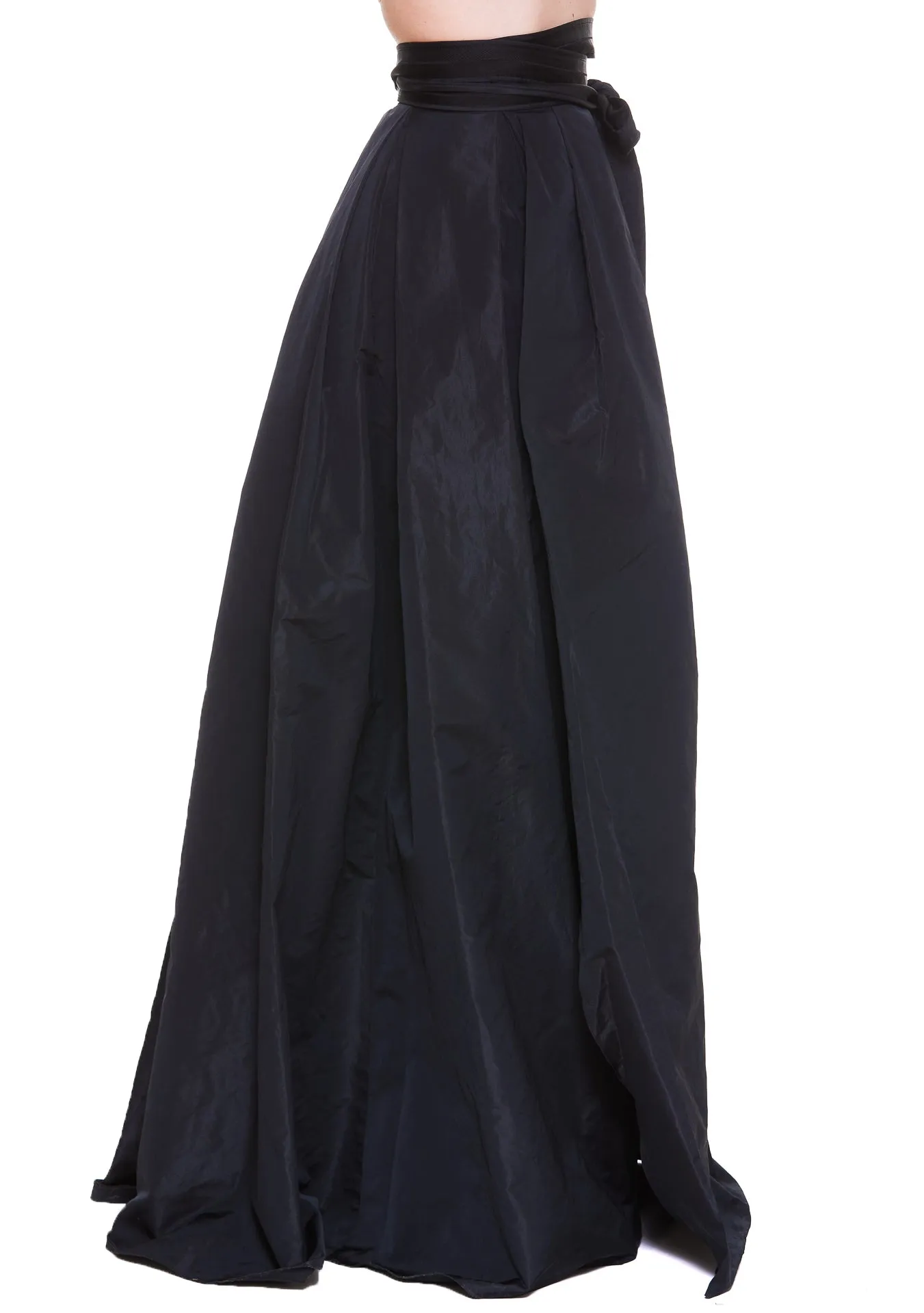 Pinko Taffeta Maxi Skirt